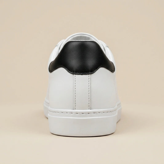 Street Sneaker in Vegan Leather – White – 04 Back