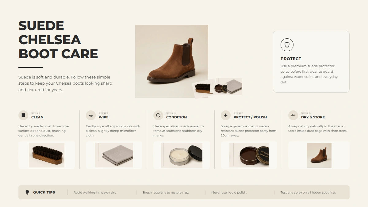 MAKSON shoe care guide