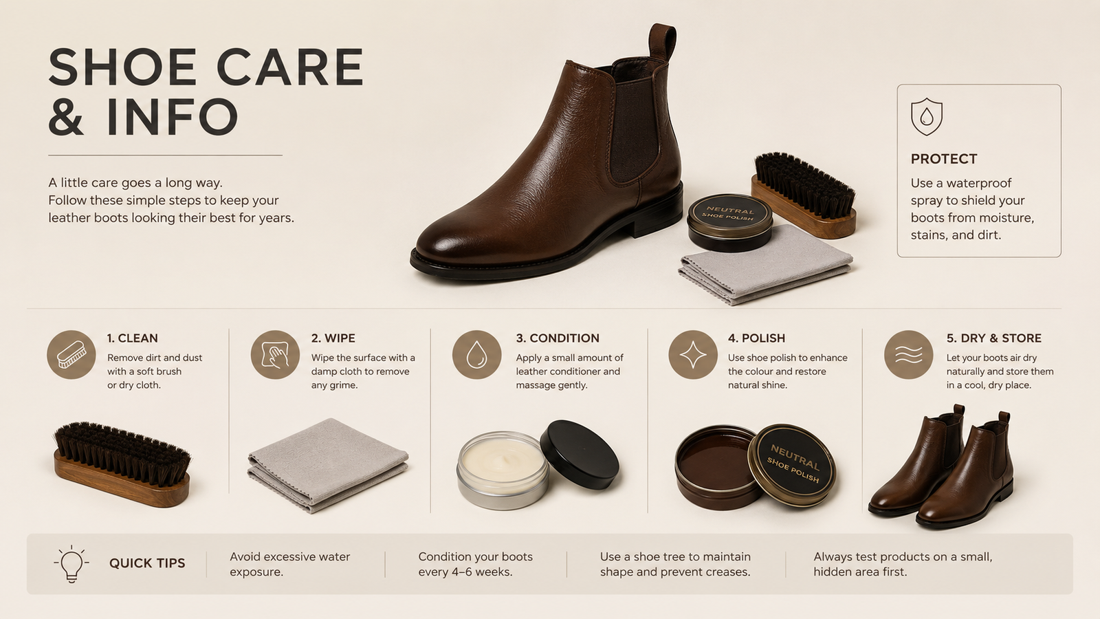 MAKSON shoe care guide
